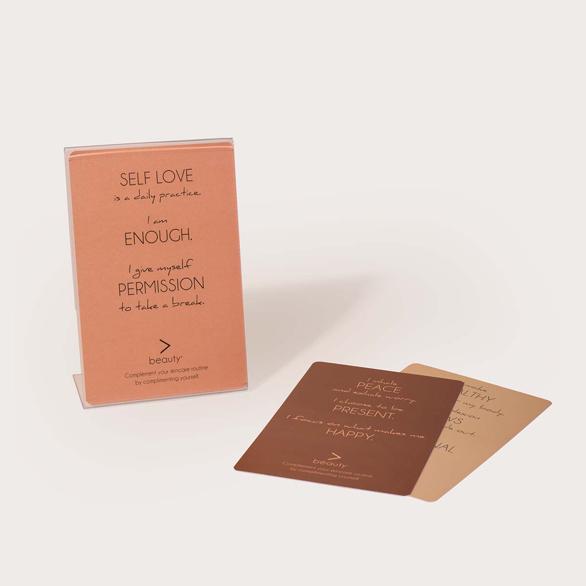 Skintention™ Cards (set of 6 with display)